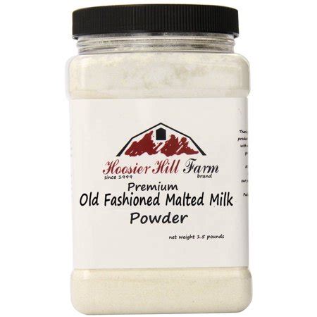 old fashioned malted milk powder.